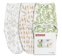 GLLQUEN BABY Swaddles - Sacco nanna per neonati, 0-3 mesi, 100% cotone biologico, per neonati, Oeko-tex100, unisex