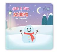 Glo Pals Libro per bambini illuminato, storie dei primi lettori che | Contiene 1 lente d'ingrandimento magica, cerca e trova con gli scoop The Snow Pal per l'apprendimento sensoriale e