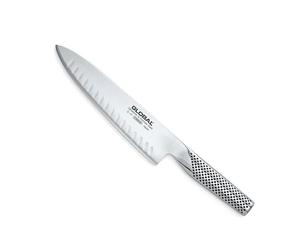 Globa: G77 (vecchio codice: G61) Cook's Knife Fluted 8cm.20)
