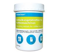 GlobaClean®, pastiglie anticalcare per macchina da caffè, bollitore elettrico, 30 pastiglie anticalcare compatibili con Siemens Jura Bosch Tassimo Miele, ecc.