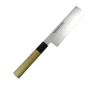 Global bunmei coltello usuba affilatura simmetrica cm 18 linea con manico in leg
