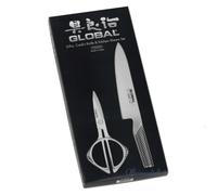 Global Coltello Cuoco e Forbice giapponesi G2210:G02 + GKS210