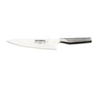 Global Coltello da cuoco Model X - Prodotto in Giappone, bordo cavo 20,3 cm