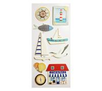 Global Gift Adesivi in rilievo oro - Mare