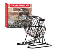 Global Gizmos Set di giochi tradizionali di Bingo e Lotto / Gioco classico per famiglie