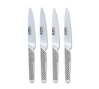 Global GSF-4023-Set di 4 coltelli da bistecca, 4, argento