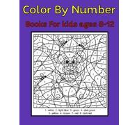 Global Journal Notebook Publis Color By Number Books For kids ages (Tascabile)