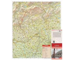 Global Map S.r. Vicenza. Carta stradale della provincia 1:150.000, Vicenza (Map)