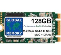 GLOBAL MEMORY 128 GB M.2 2242 NGFF SATA 3 MLC CON DRIVE A STATO SOLIDO DRAM, (SSD) - (grado industriale - Ultra affidabile)