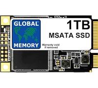 GLOBAL MEMORY 1TB MSATA 2242 Solid State Drive (SSD) per ThinkPad X220 X220T X230 X230T T420 T420S T430 T430S