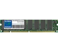 GLOBAL MEMORY Memoria RAM da 1 GB PC133 133 MHz 168 Pin SDRAM DIMM Compatibile con Roland Fantom Xa/XR/G6/X6/G7/X7/G8/X8