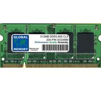 Global Memory Ram - Memoria RAM DDR2 800 MHz PC2-6400, 200 PIN SODIMM per Intel IMAC Early 2008, 2,4 GHz, 2,66 GHz), 2,8 GHz, 3,06 GHz
