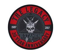 Global Merchandising Services TESTAMENT - The Legacy 30 Year Anniversary - Patch
