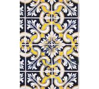 Global Mosaics™ Hardcover Journal - Spanish Tile Pattern | 120-Page Lined Notebook for Writing, Journaling & Travel Notes:: A collectible, lined, ... motif in navy and gold - perfect for gifting.