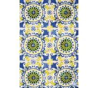 Global Mosaics Writing Journal - Brazilian Inspired Cover Design: 120-Page Lined Notebook | Vibrant Traditional Brazilian Tile Pattern | Perfect for Journaling, Travel Diaries & Gifts