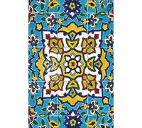 Global Mosaics Writing Journal - Persian Seven-Color Tile Design: 120-Page Lined Notebook | Vibrant Seven Colored Iranian Pattern | Perfect for Journaling, Travel Diaries & Gifts