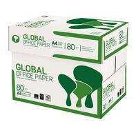 GLOBAL OFFICE PAPER carta A4 per stampante - 80gr - confezione da 5 risme da 500