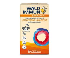Global Pharmacies Partner WALD IMMUN PEDIATRICO +3 10 STICK GUSTO CIOCCOLATO