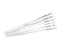 Global set 6 bacchette sushi sashimi acciaio 22.5 cm