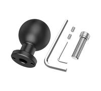 Global - Supporto a sfera per fotocamera con foro per vite da 1/4" e piccolo accordo che evidenzia una rotazione completa per un'aggiunta uniforme della fotocamera ad angolo uniforme