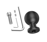 Global - Supporto a sfera per fotocamera con foro per vite da 1/4" e piccolo accordo che evidenzia una rotazione completa per un'aggiunta uniforme della fotocamera ad angolo uniforme