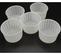 Global Technology 5 Pezzi Fuscelle Forme contenitori da 700 gr. per Formaggio - Caciotta - Ricotta ecc.