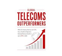 GLOBAL TELECOMS OUTPERFORMERS: While the Industry Grew by Just 3.5%, How a Handful of Operators Delivered Revenue Growth of Up to 23% in 2025