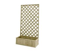 Global Trade IORIERA con GRIGLIA in Legno IMPREGNATO Dimensioni 180X30X75