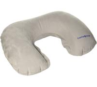 Global Travel Accessories Inflatable Cuscino da Viaggio 36 centimeters Grigio