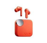 Global Verison Buds - Auricolari con 42 DB ANC Cancellazione attiva del rumore con modalità Trasparenza IP54 Bluetooth 5.3 (Arancione)