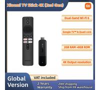 Global Version NEW Xiaomi TV Stick 4K (2nd Gen) Quad-core Cortex-A55 Google TV™ 2GB 8GB Dual-band Wi-Fi 6 Bluetooth 5.2 TV BOX