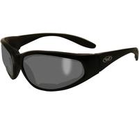 Global Vision Hercules Plus, occhiali da sole di sicurezza male Nero Opaco Fumé Intenso