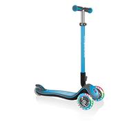 GLOBBER Elite Scooter - Monopattino per bambini dai 3 anni in su, ABEC 5, 3 ruote, regolabile in altezza, ruote LED