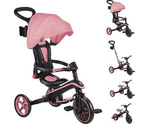 Globber Explorer Trike Foldable 4in1 - Rosa
