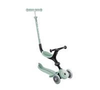 Globber - GO•UP Active ECO - Monopattino evolutivo a 3 ruote con seduta, per bambini dai 15 mesi ai 6 anni - Verde