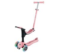Globber GO•UP Sporty Lights - Monopattino regolabile in altezza, 3 ruote con sedile, per bambini da 15 mesi a 6 anni