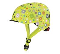 Globber - Helmet Elite Light XS/S (48-53 cm Lime Green Flowers