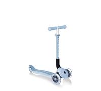 Globber Junior Foldable ecologic - Kids 3 Wheel Scooter For Ages 2+ - Folding With Adjustable Handles - Light Up Wheels - 2 Year Warranty