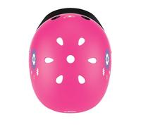 Globber - KIDS HELMET XS / S - Casco di sicurezza con stampa per bambini e ragazzi , Rosa intenso - Fiori