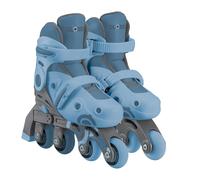 Globber - Learning 2EN1 - Roller evolutivi di apprendimento - Misura 1 dal 26 al 29, Blu