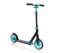 Globber - NL 205 - Monopattino pieghevole a 2 ruote con sospensione anteriore per bambini dagli 8 anni + , Verde acqua