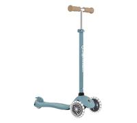 GLOBBER Primo Lights - Monopattino per bambini, 120/80 mm, ABEC 9, 3 ruote, altezza regolabile, ruote luminose a LED