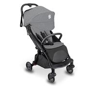 GLOBBER STROLL LITE - Passeggino per neonati e bambini piccoli, 1 mano automatico, leggero, pneumatici da 5/6 pollici, grigio