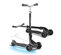 GLOBBER Monopattino ULTIMUM LIGHTS charcoal grigio, con luci