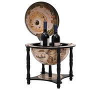 AX Supporto Per Vini A Globo BAR Mappe 42x42x57cm Uffici Liquori Elegante 343474