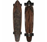 Globe Byron Bay Longboard Completo Cruiser Board In Legno Look Ebonite NUOVO