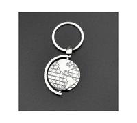 Globe Earth World Globe Keychain - Metal Lucky Charm Ideal As A Gift E.g. for The Best Friend, Mom - for Men, Women & Children