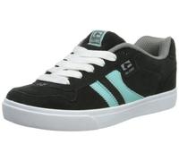 Globe Encore Kids, Scarpe da Skateboard Bambino, Schwarz (Black Acid Blue), 34