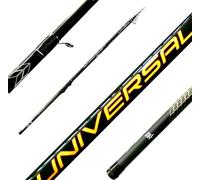 GLOBE FISHING Canna Bolognese Universal 7Mt in Carbonio Pesca Mare Lago Fiume Trota