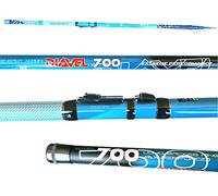 GLOBE FISHING Canna Diavel 7Mt Pesca Bolognese in Carbonio Trota Orata Spigola Mare Lago